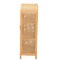 Bali & Pari Curacao Modern Bohemian Light Honey Rattan 2-Door Storage Cabinet 243-13569-ZORO - alternate 2